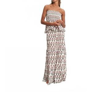 NEW PAR & ESCALA fernanda skirt in nantucket floral